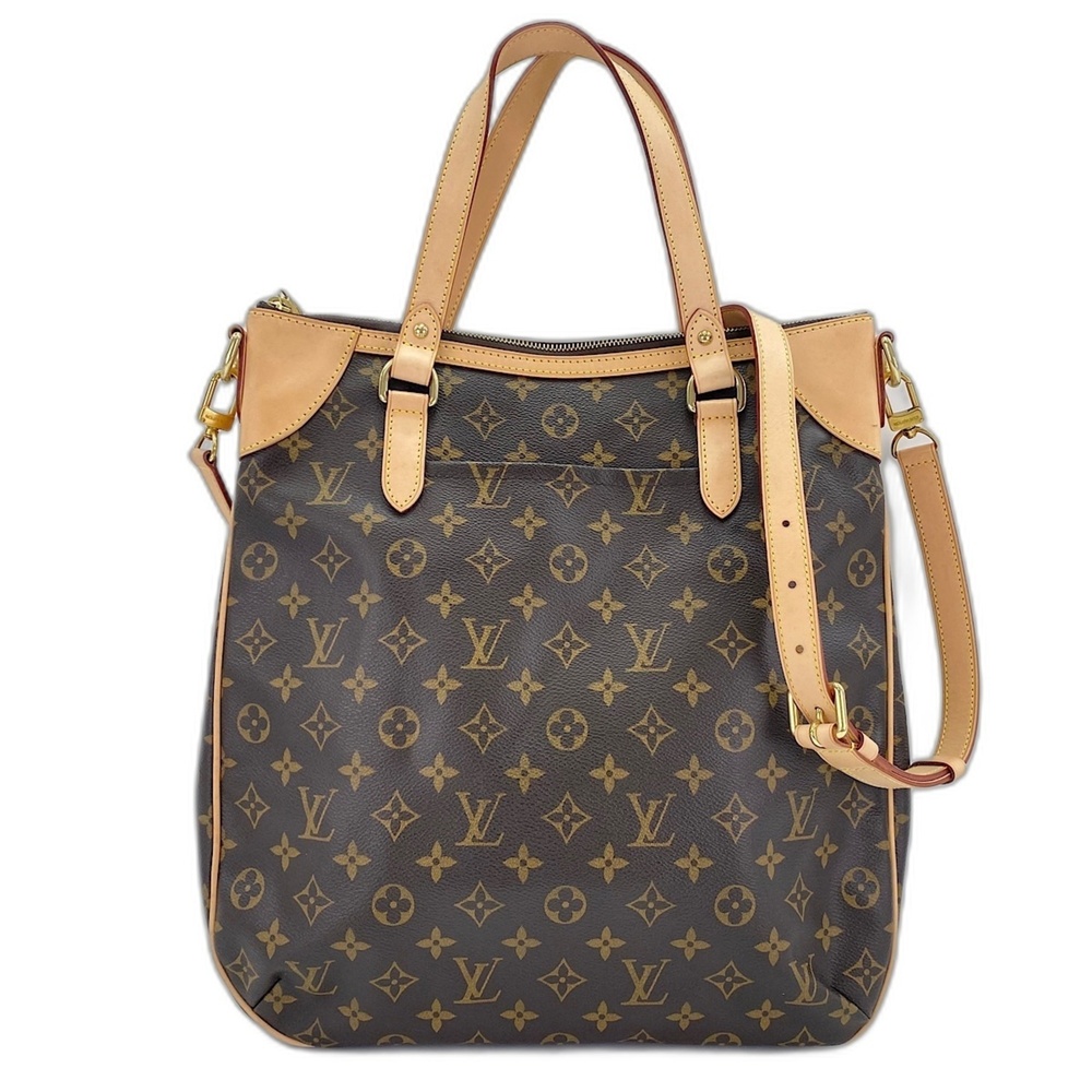 Louis Vuitton Odeon GM handbag, brown.